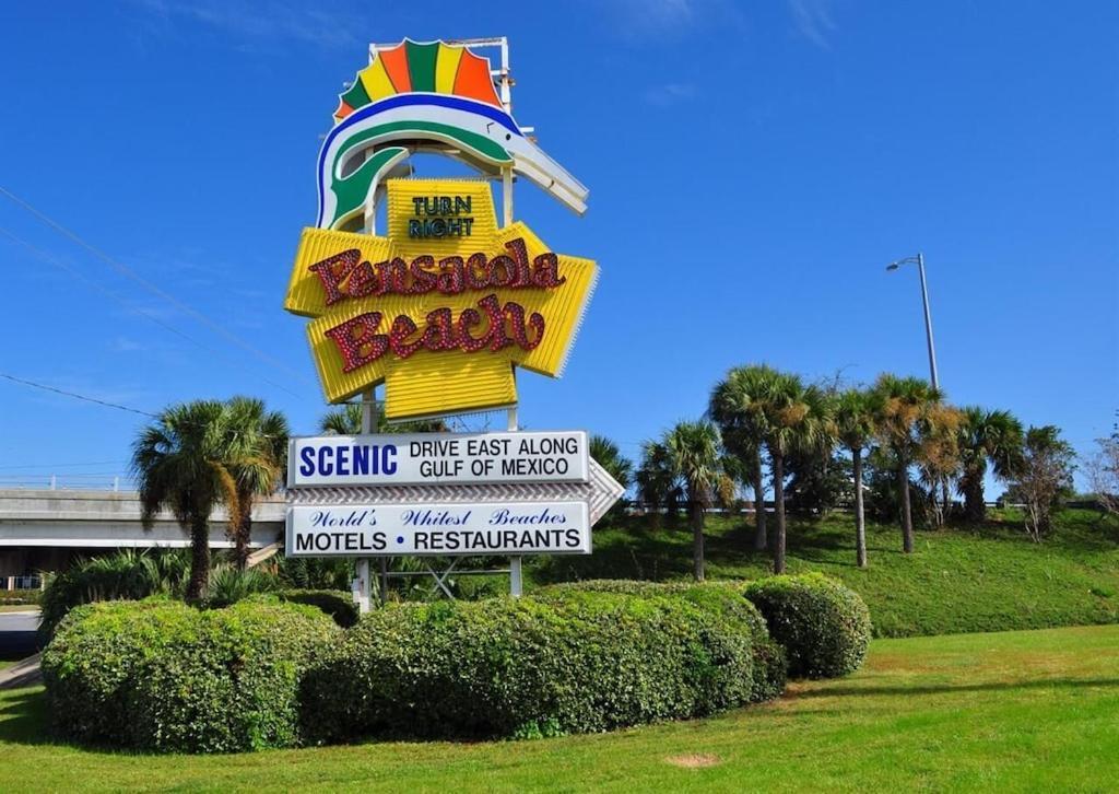 Ocean Front Penthouse Suite Panoramic Views Of Gulf,Pensacola Beach,Pier, & Bay Экстерьер фото